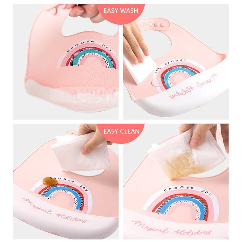 Babador de Silicone Pega Migalhas - Moshan - Moshan